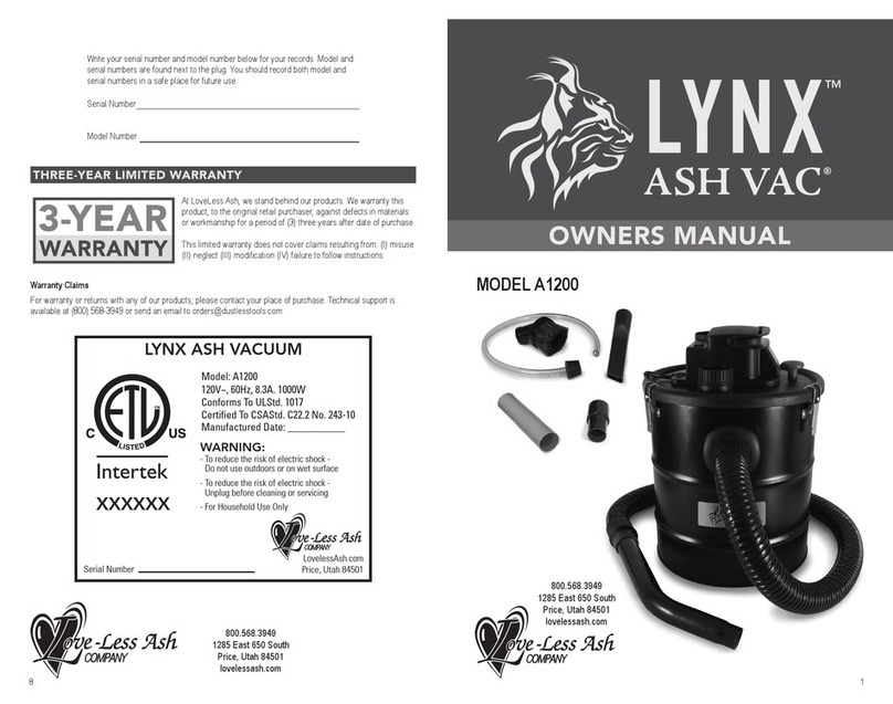 Lynx A1200 User manual