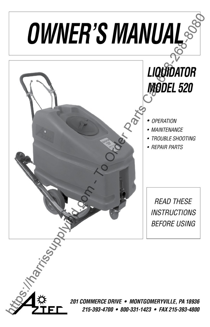 Aztec LIQUIDATOR 520 User manual Aztec LIQUIDATOR 520 User manual