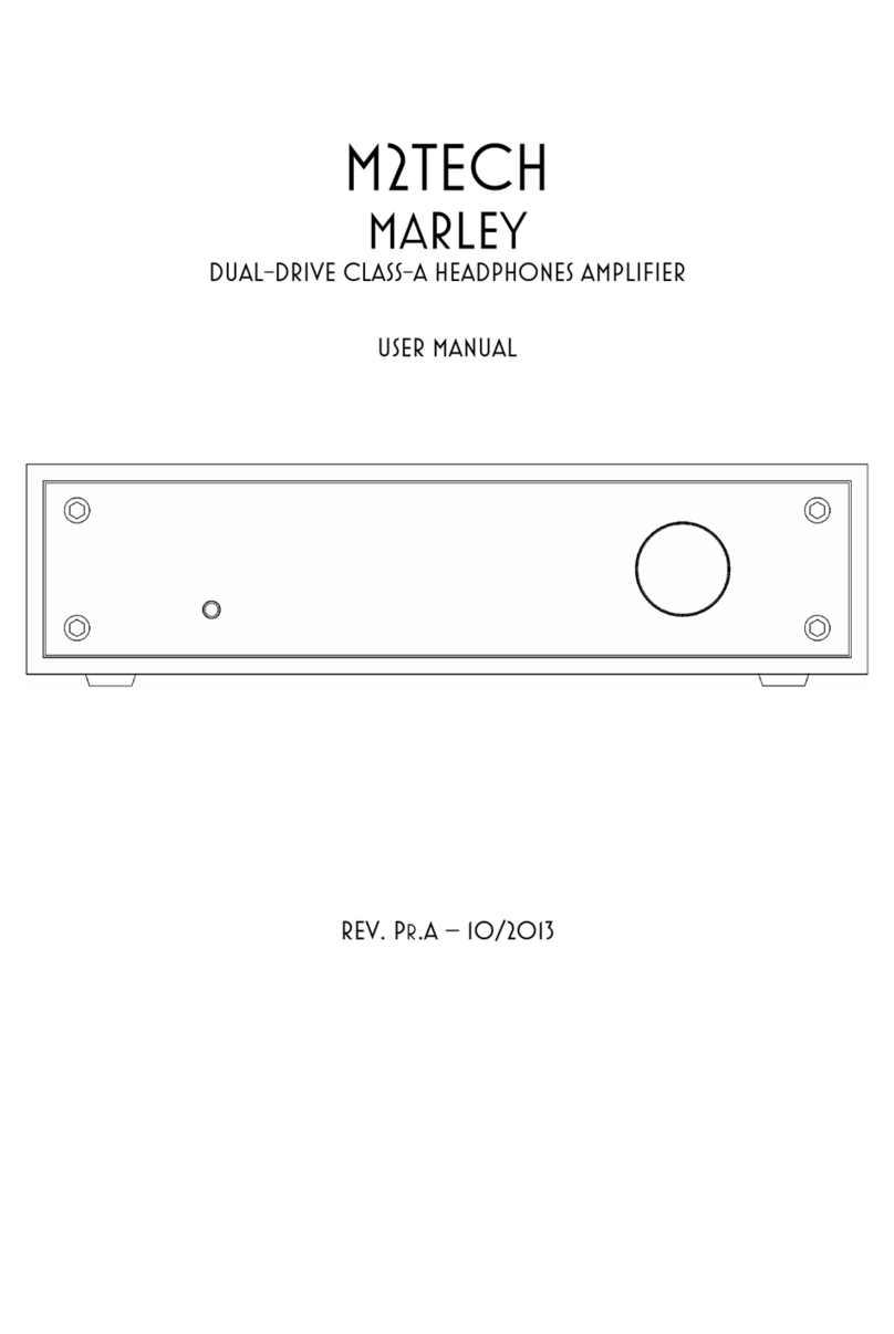 M2TECH Marley user manual