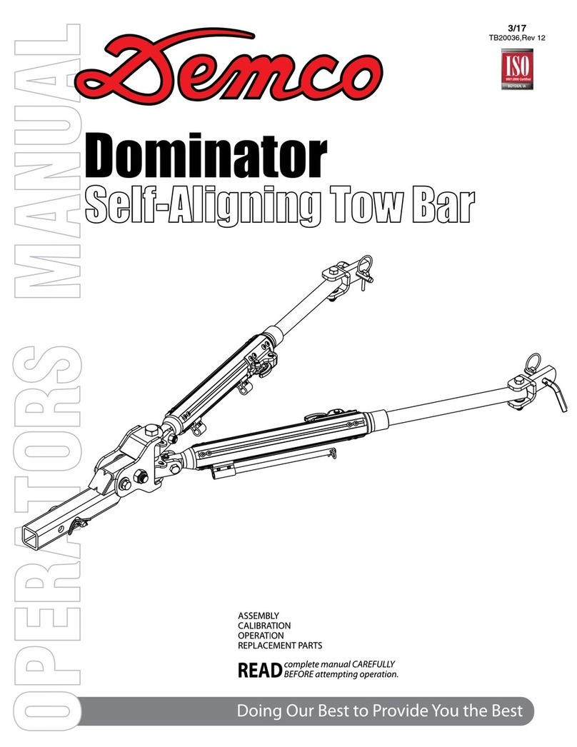 Demco Dominator User manual