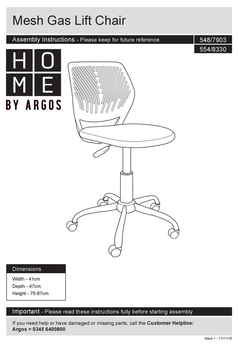 Argos 548/7903 Assembly instructions