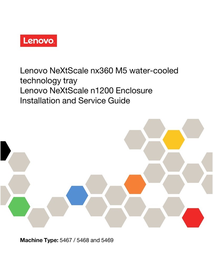 Lenovo NeXtScale nx360 M5 Installation and maintenance instructions Lenovo NeXtScale nx360 M5 Installation and maintenance instructions