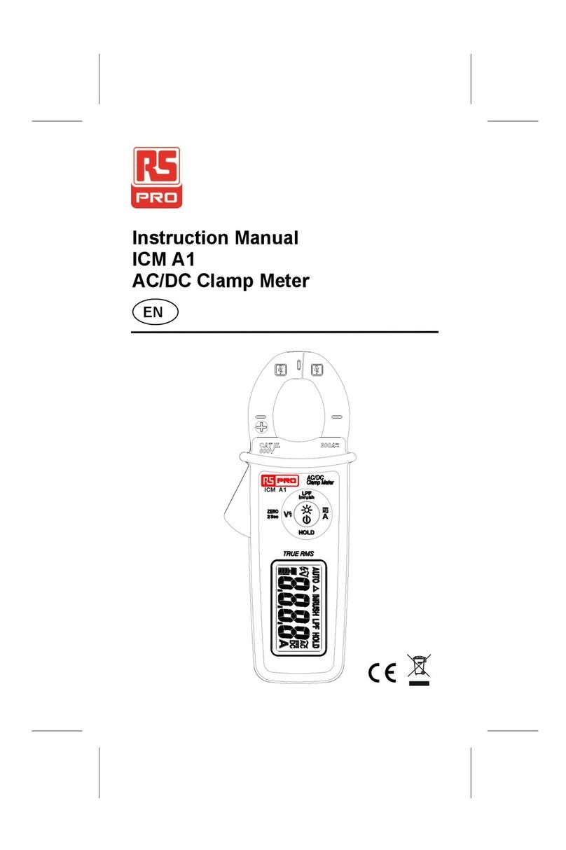 RS ICM A1 instruction manual