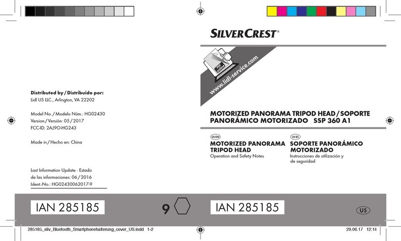 Silvercrest SSP 360 A1 User manual