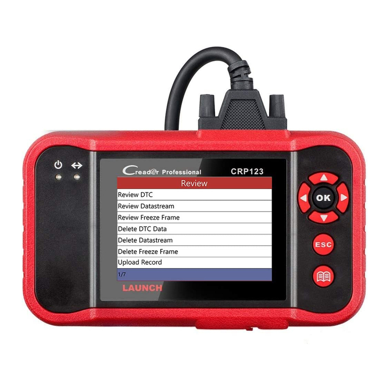 Launch CRP123 User manual