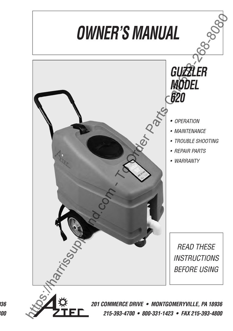 Aztec GUZZLER 620 owner's manual Aztec GUZZLER 620 owner's manual