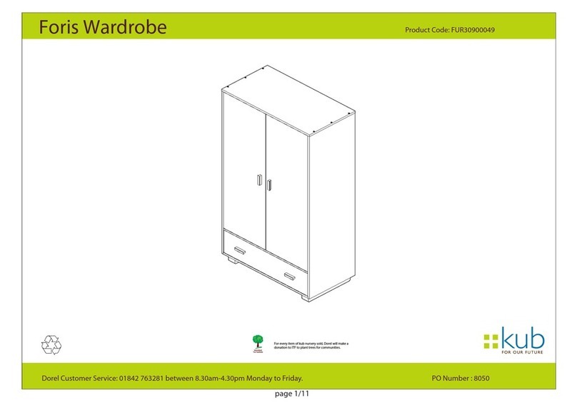 kub FUR30900049 Assembly manual