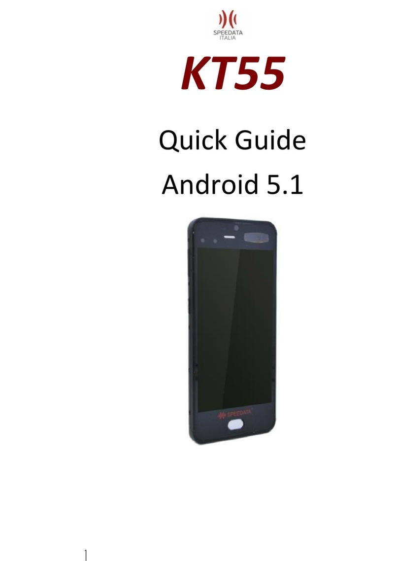 Speedata KT55 User manual