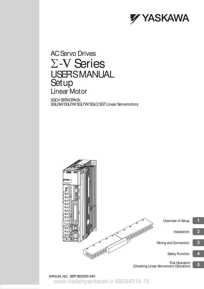 YASKAWA SGLGW user manual