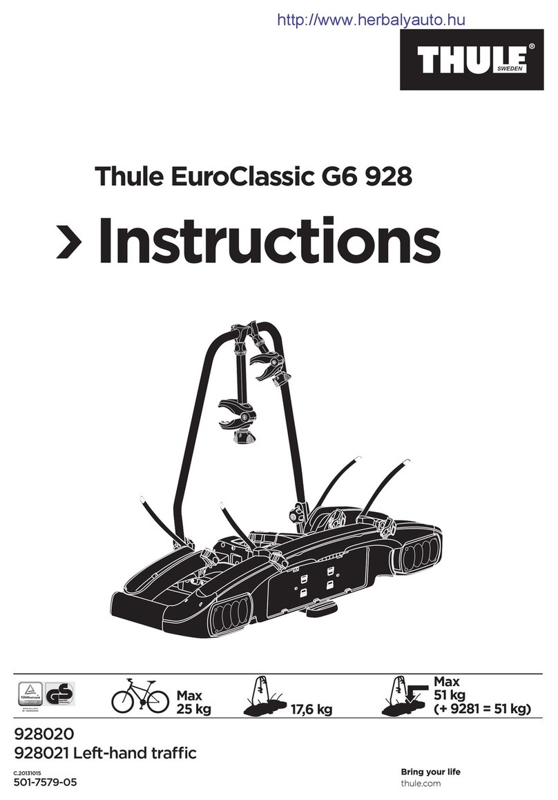 Thule EuroClassic G6 928 User manual