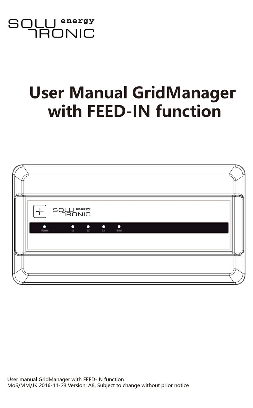 Solutronic Energy GridManager user manual