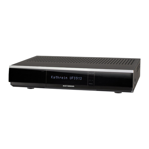 Kathrein UFS 913si User manual
