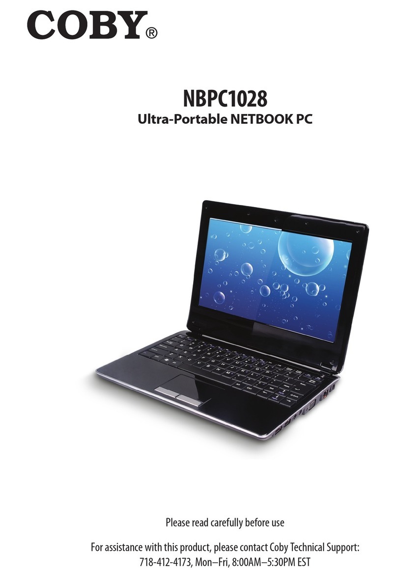 Coby NBPC1028 User manual