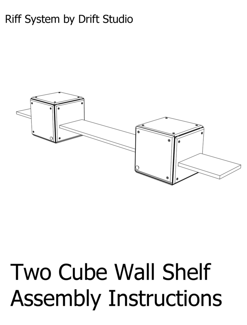 Drift Studio Riff System Assembly instructions