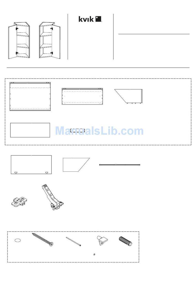 Kvik U833,030 Assembly manual Kvik U833,030 Assembly manual