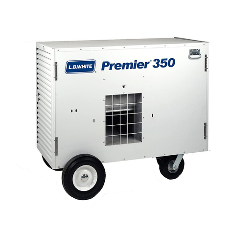 L.B. White Premier 350 Owner's manual and instructions