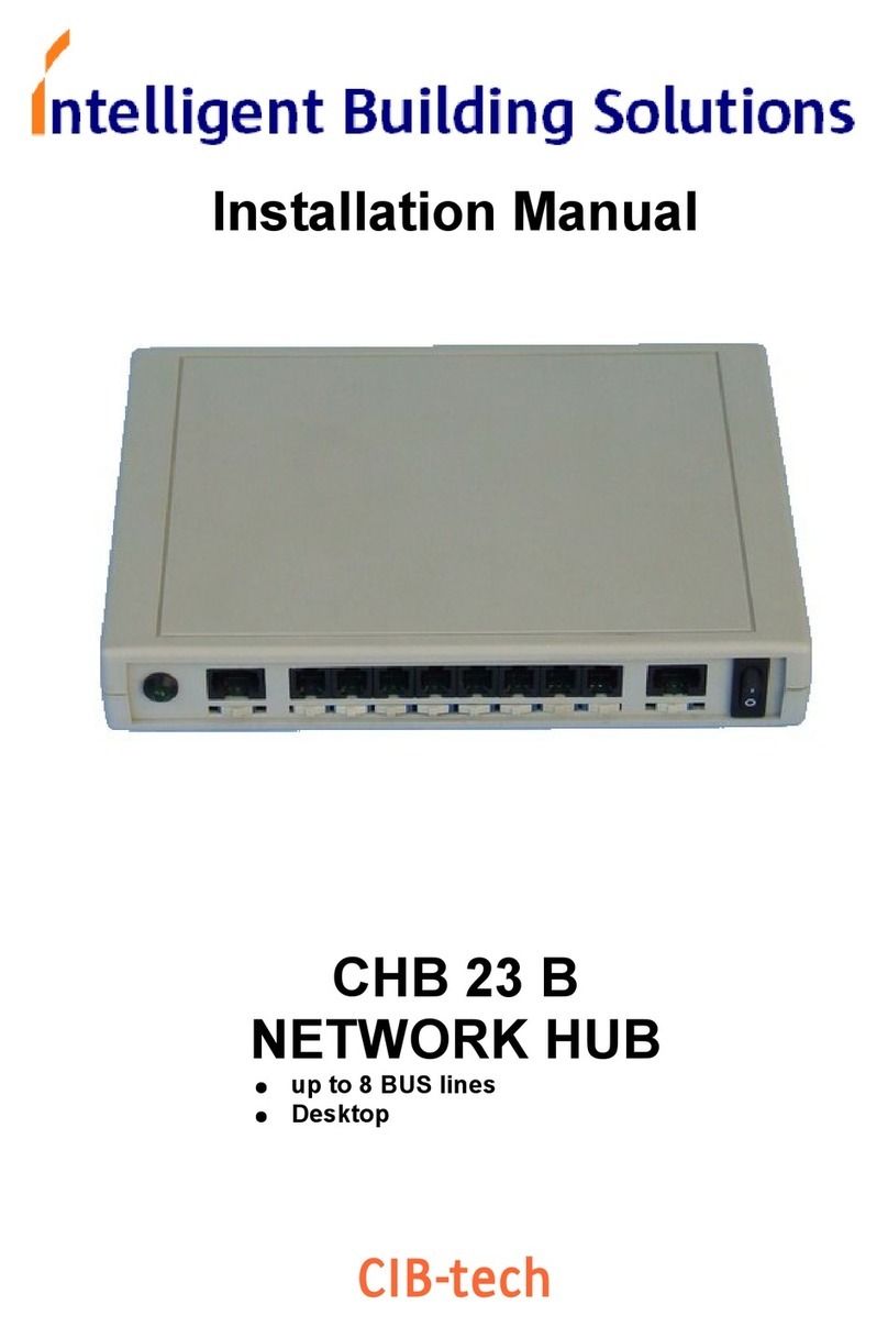Intelligent Building Solutions CHB 23 B installation manual