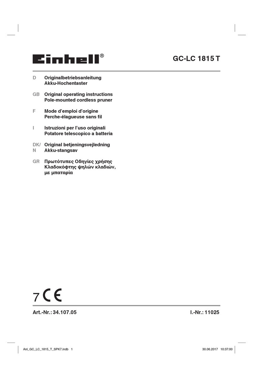 EINHELL GC-LC 1815 T operating instructions