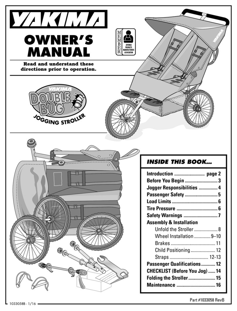 Yakima Double bug owner's manual