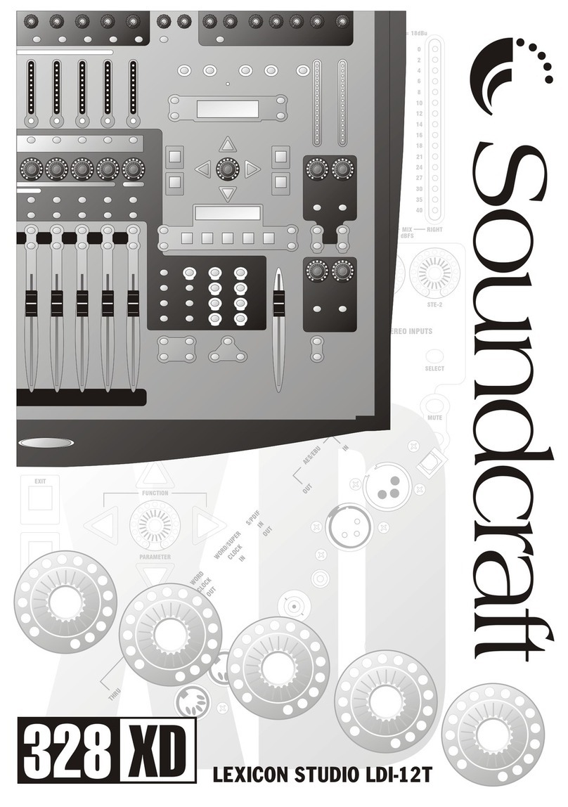 SoundCraft 328xd Connecting guide