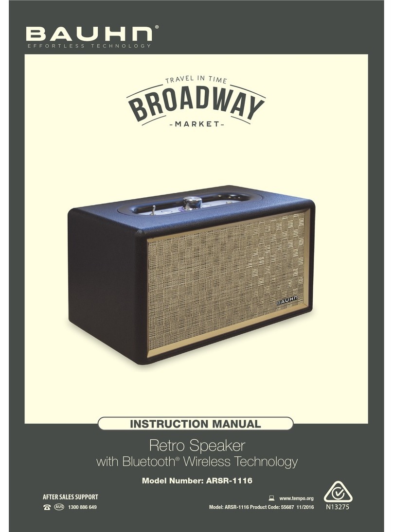 Bauhn ARSR-1116 instruction manual