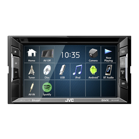 JVC KW-V340BT instruction manual