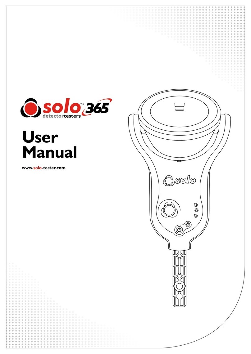 Detectortesters Solo 365 user manual Detectortesters Solo 365 user manual