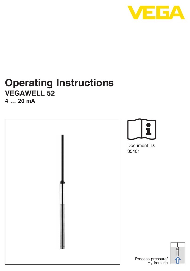 T&D VEGAWELL 52 operating instructions