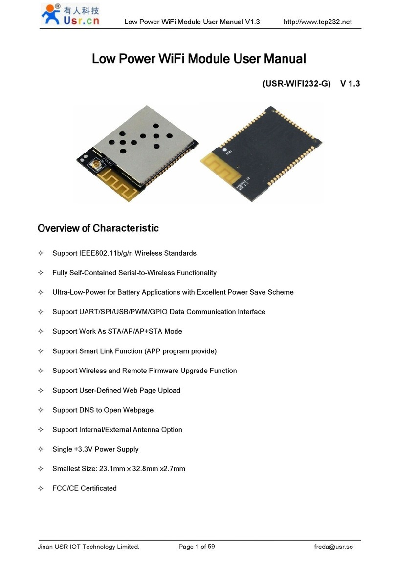 Usr USR-WIFI232-G user manual