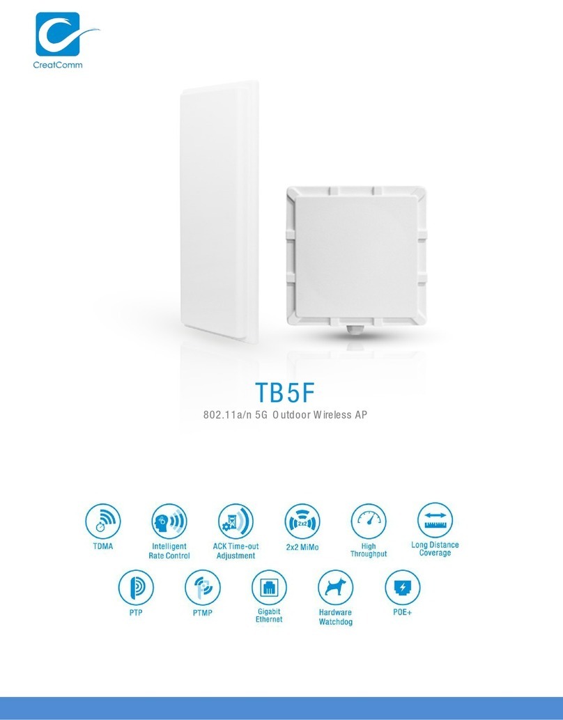 CreatComm TB5F user manual