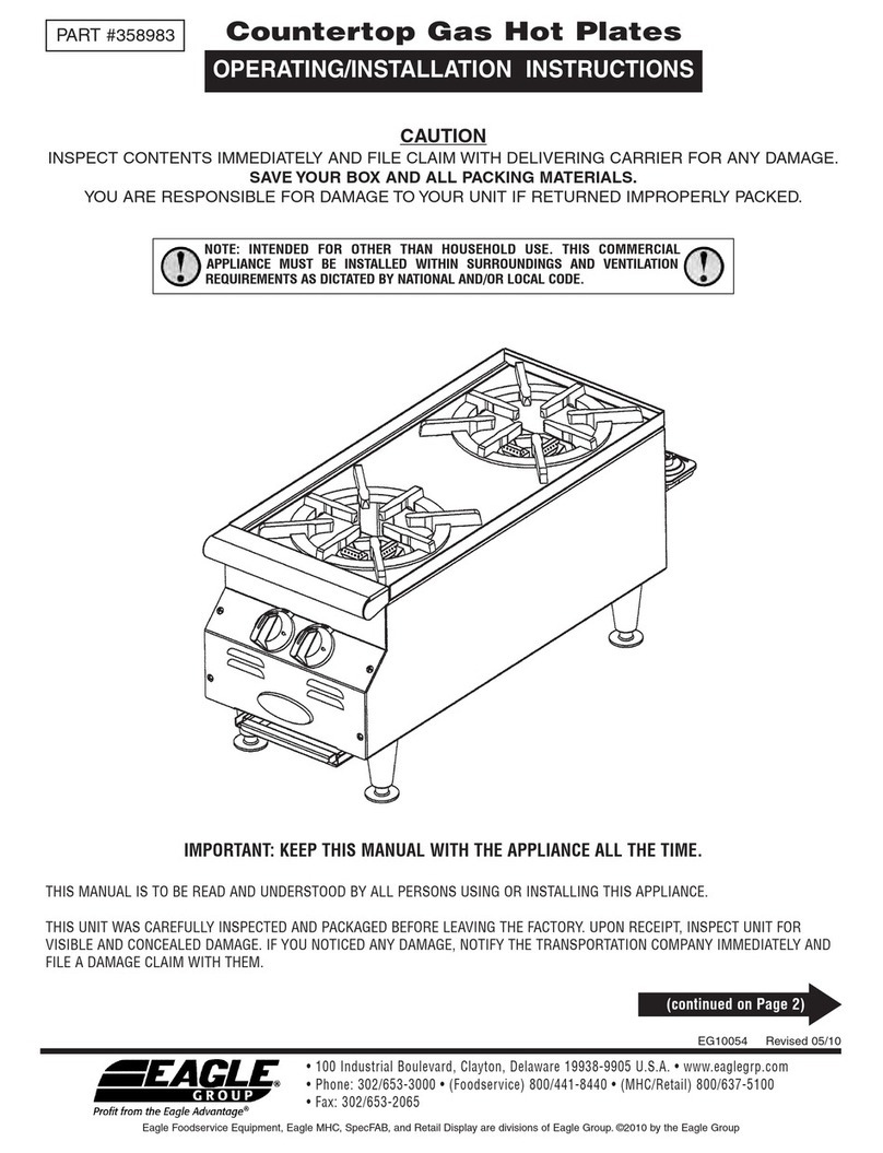 Eagle Group 358983 Product guide