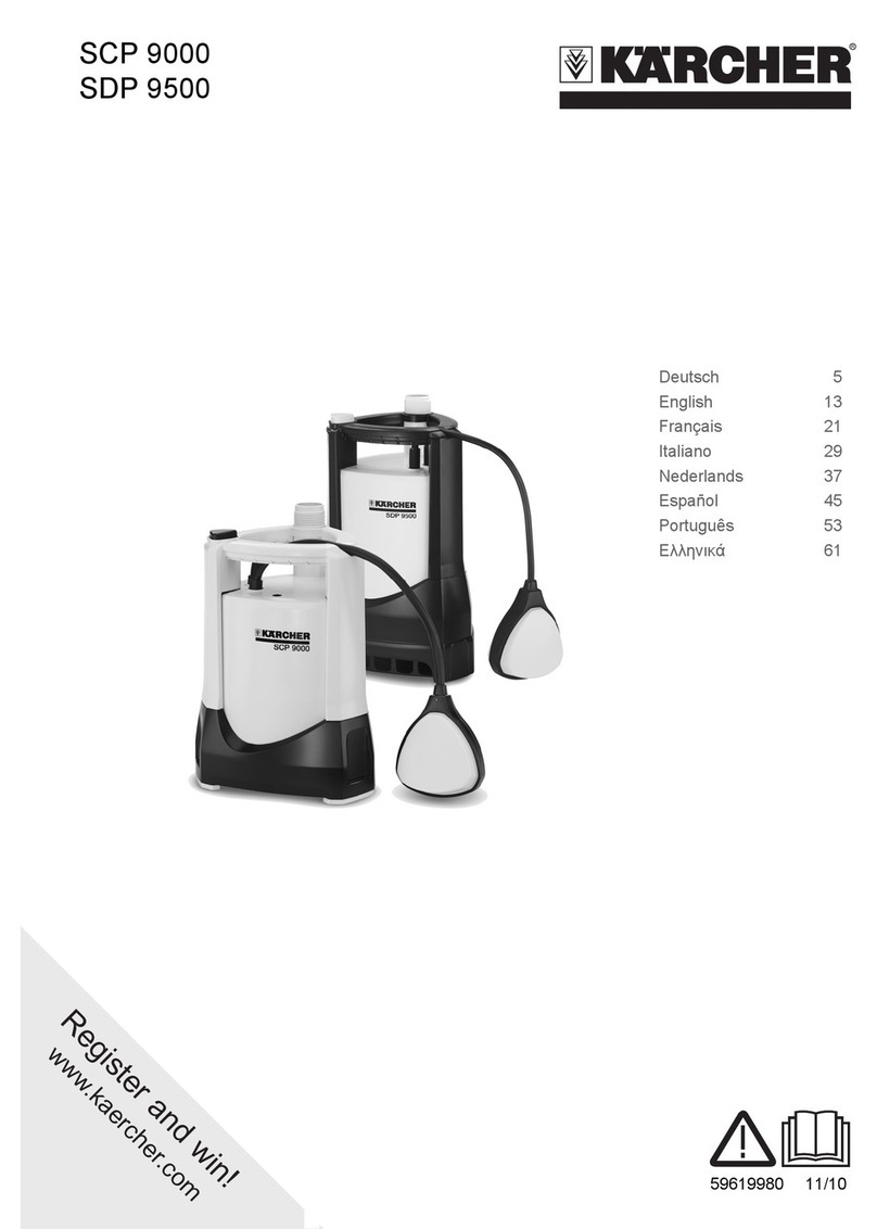 Kärcher SCP 9000 User manual