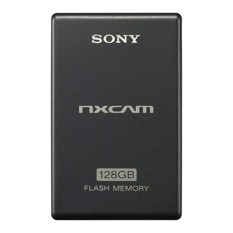 Sony HXR-FMU128 User manual