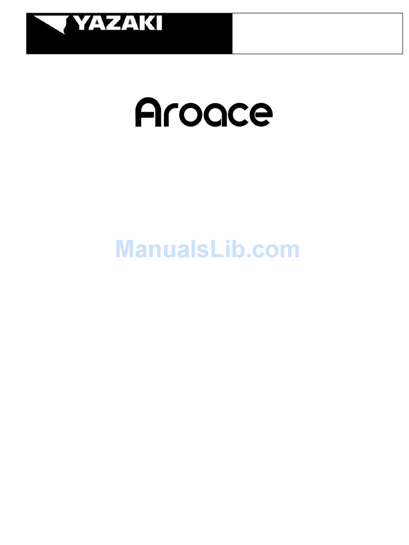 Yazaki AROACE CH-MG150 installation instructions