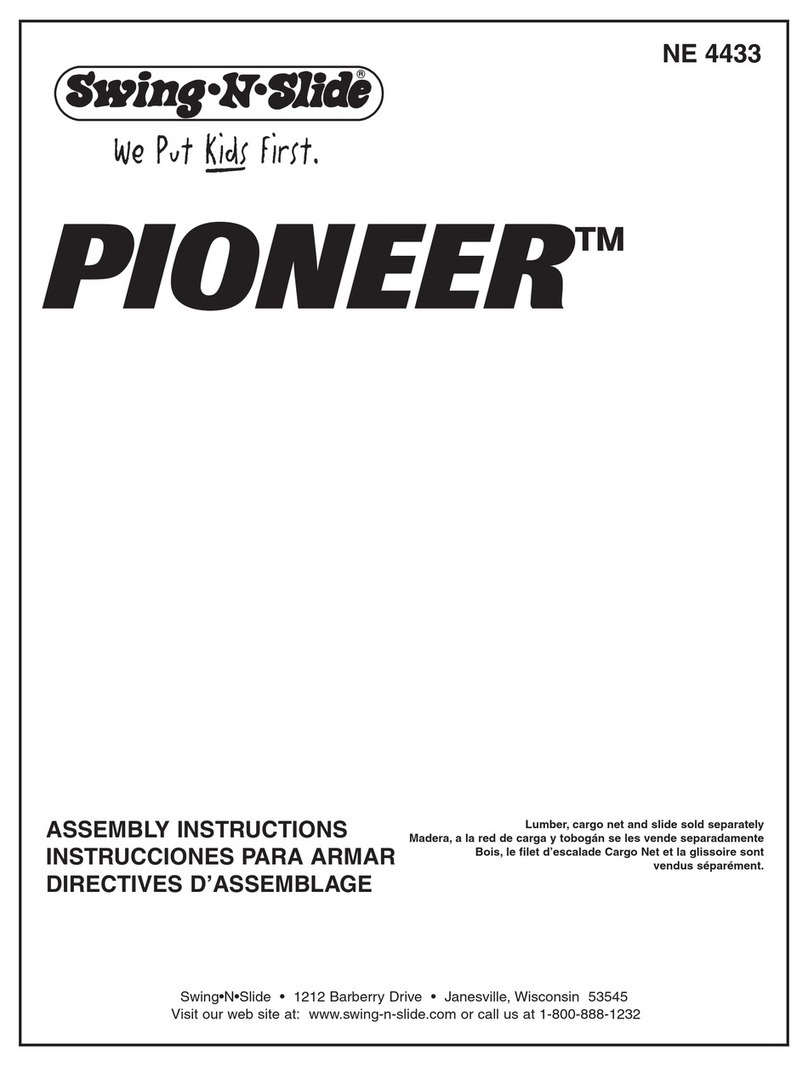 Swing-N-Slide Pioneer User manual