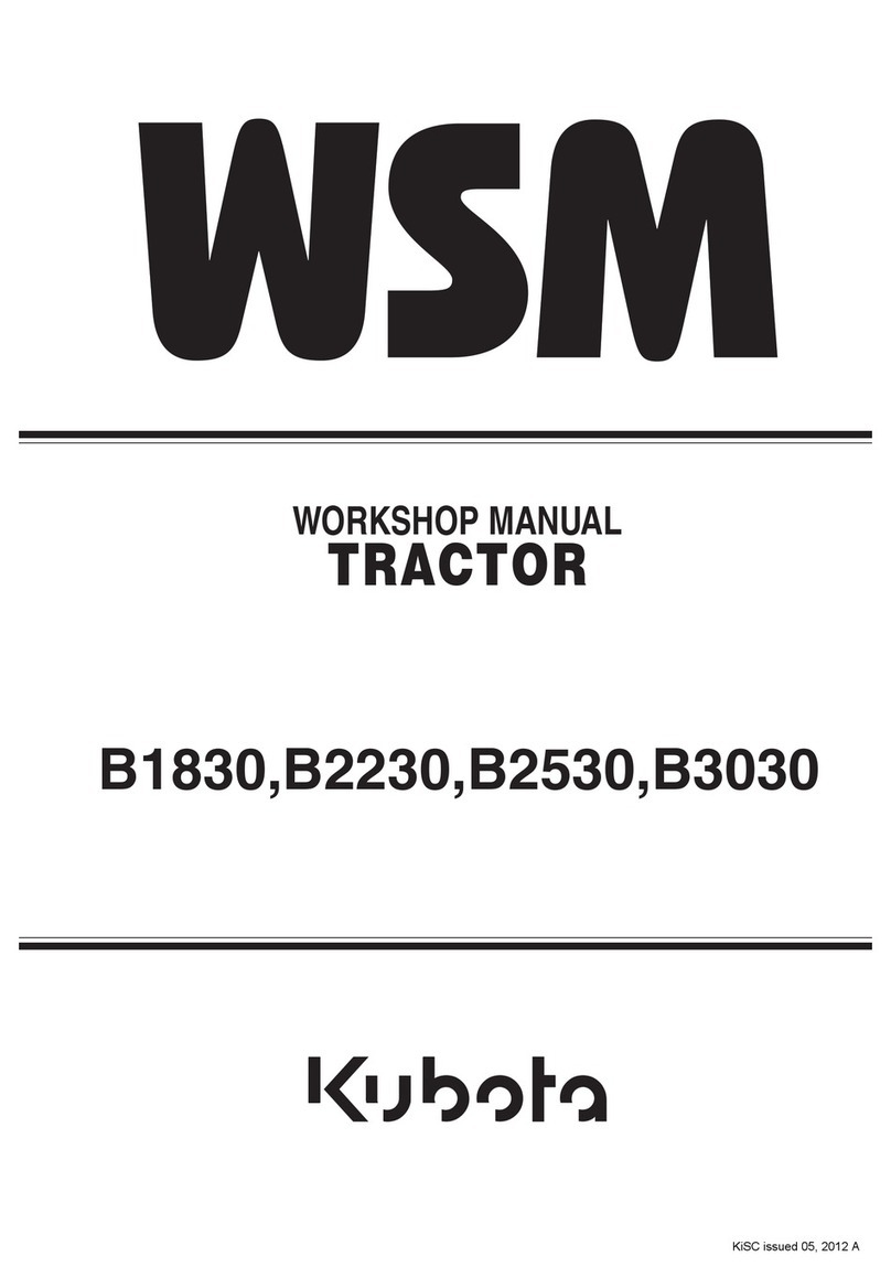 Kubota B1830 Workshop manual