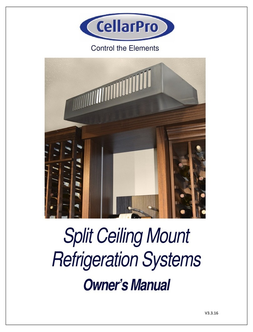 CellarPro 3000Scm owner's manual