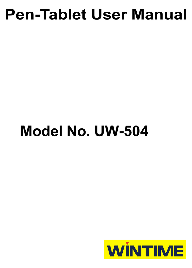 Wintime Paint Pal Deluxe UW-504 user manual