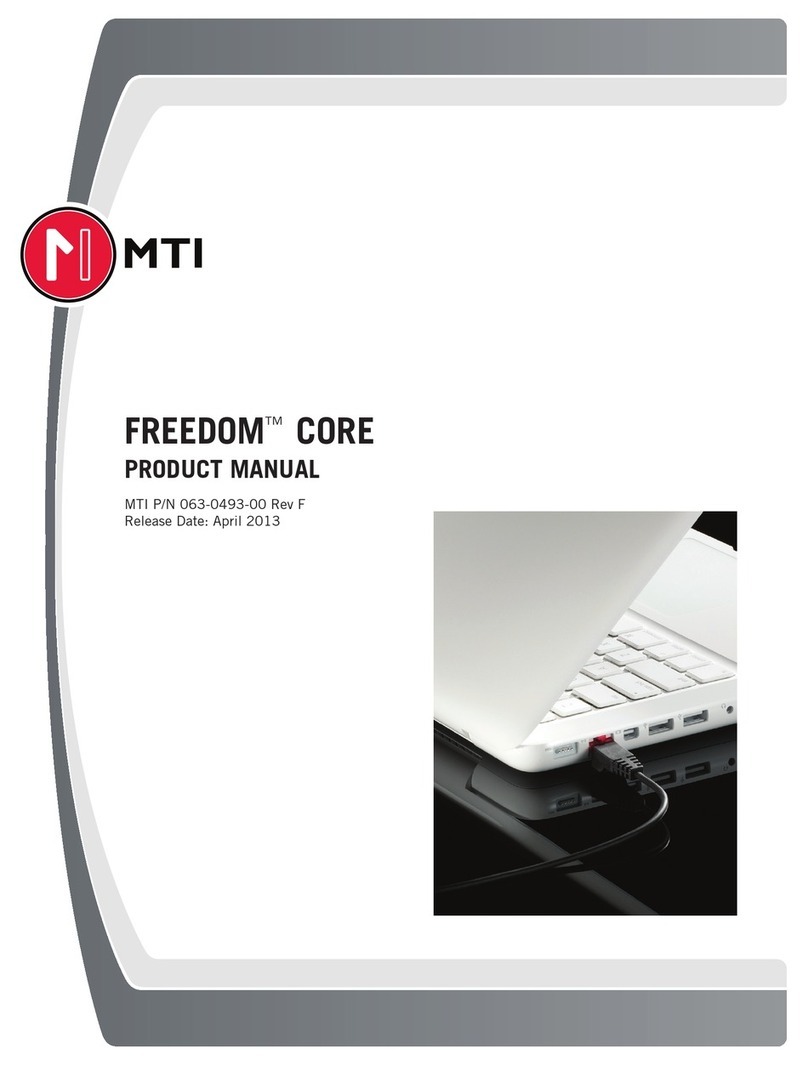 M-TI FREEDOM CORE User manual