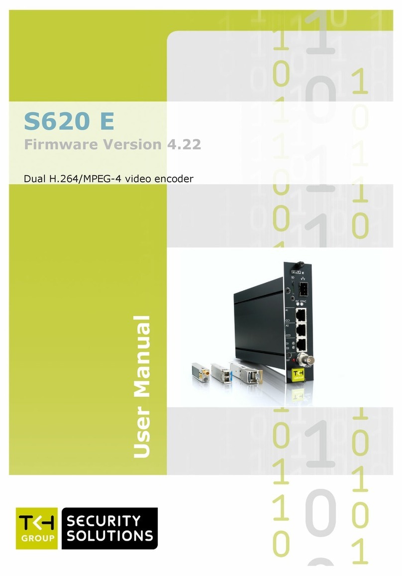 Siqura S620 E user manual