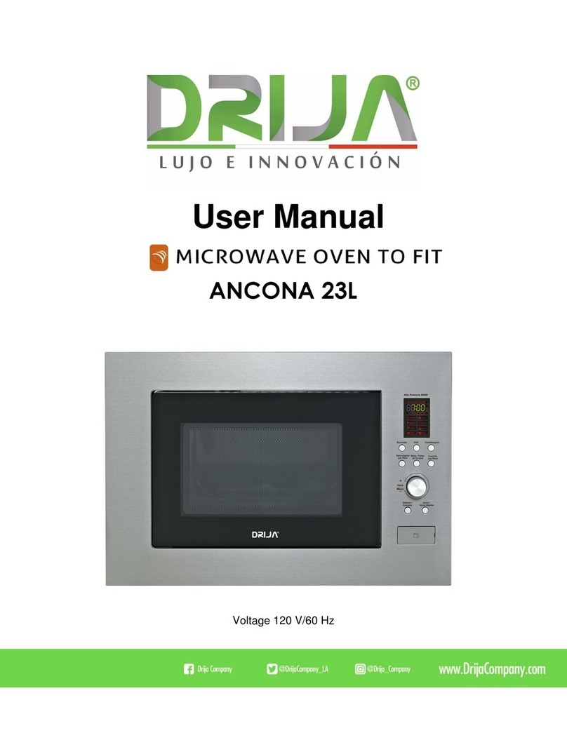 Drija ANCONA 23L user manual