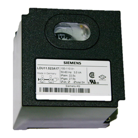 Siemens VALVEGYR LDU11.323A17 user manual Siemens VALVEGYR LDU11.323A17 user manual