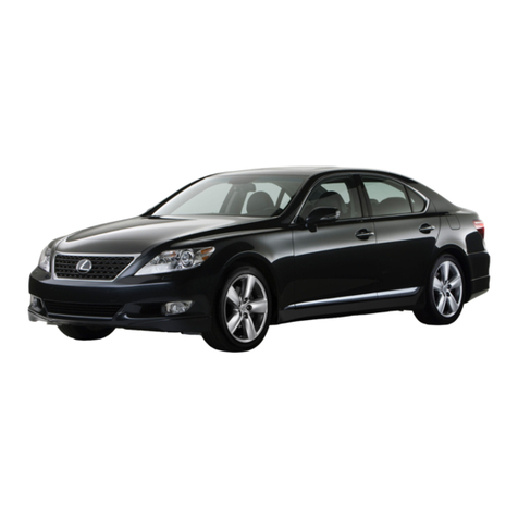 Lexus LS 460 2011 User manual Lexus LS 460 2011 User manual