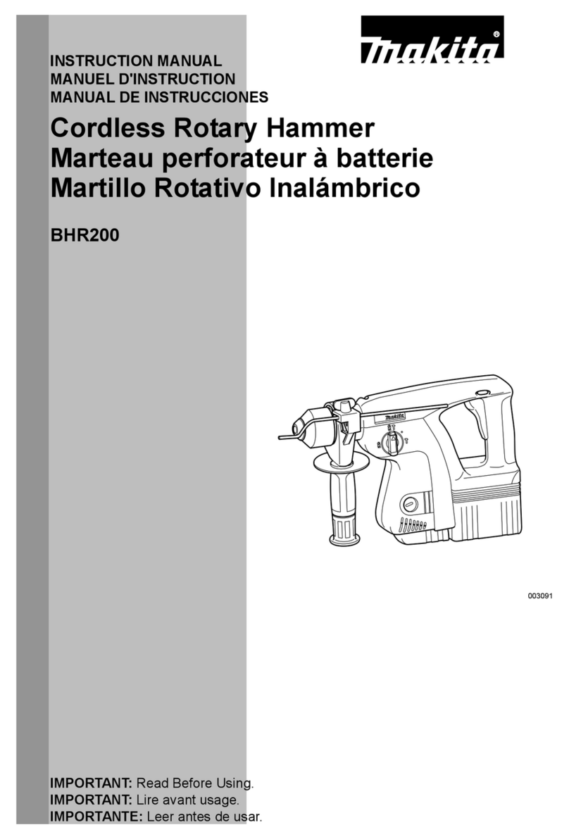 Makita BHR200 User manual Makita BHR200 User manual