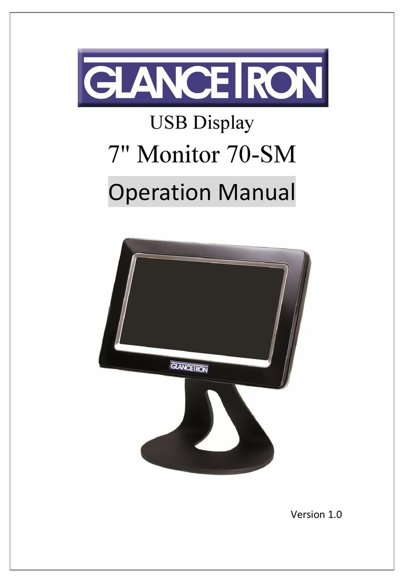 Glancetron 70-SM User manual
