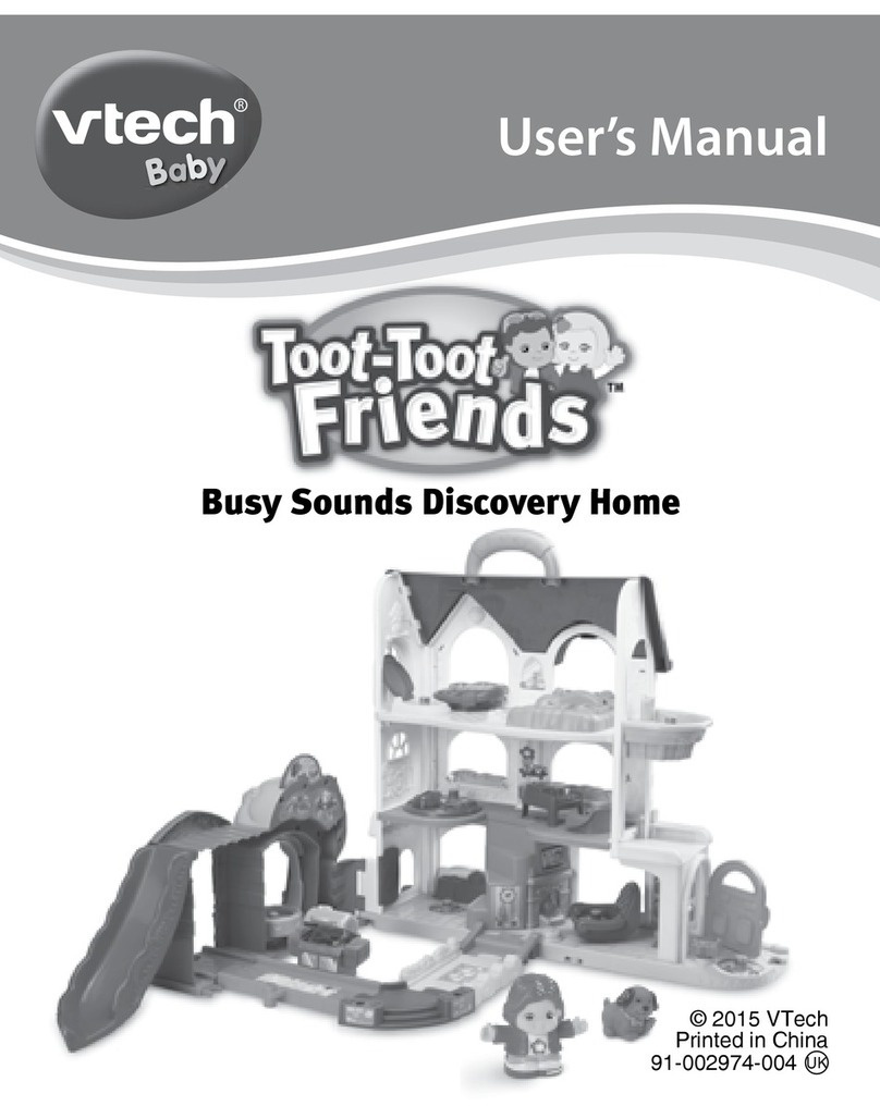 V-tech Toot-Toot Friends busySounds Discovery Home User manual