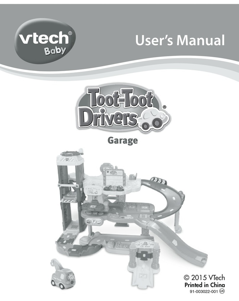 V-tech Toot-Toot Drivers Garage User manual