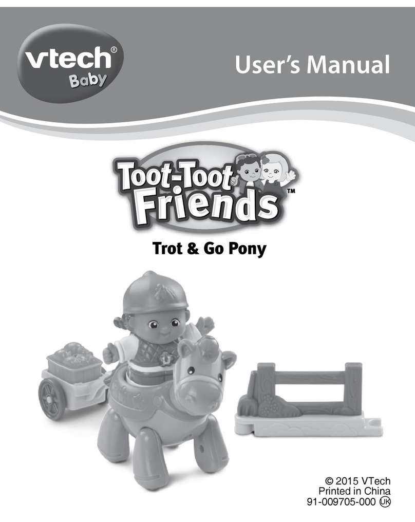 V-tech Toot-Toot Friends Trot User manual