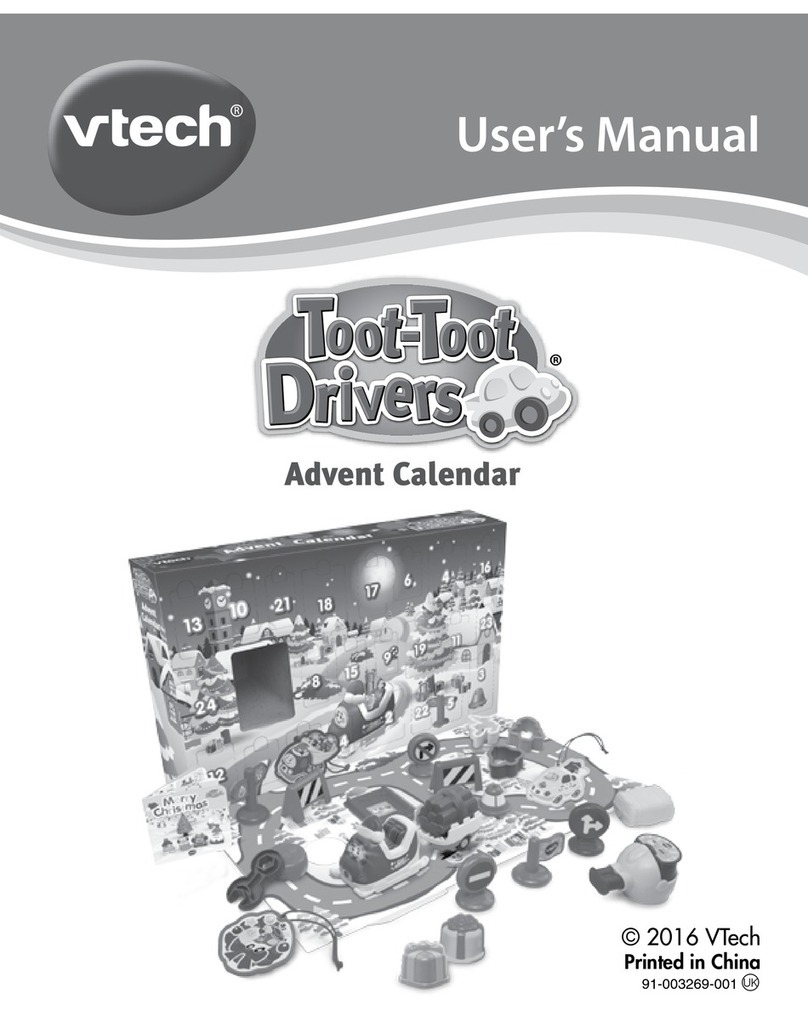 V-tech Toot-Toot Drivers Advent Calendar User manual