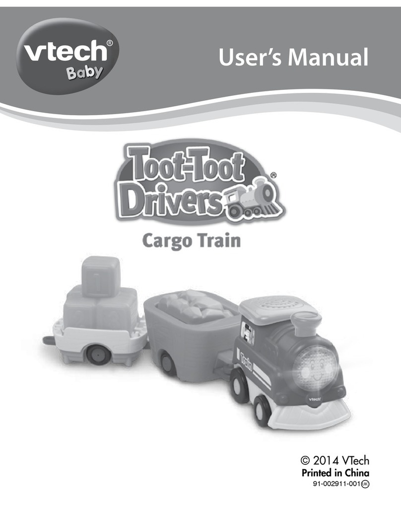 V-tech Toot-Toot Drivers CargoTrain User manual